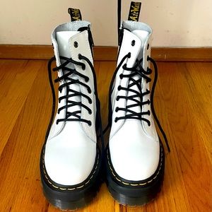 White Jadon Dr Martens size 7
